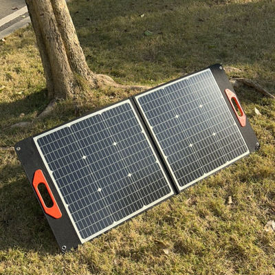 Panneau solaire pliable noir de 100 W