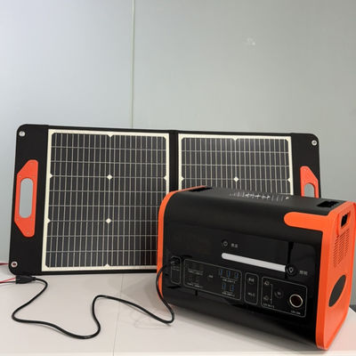 Panneau solaire pliable noir de 100 W