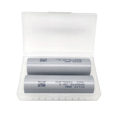 MSDS UN38.3 Piles à basse température 18650 3200 mAh Cellule à ions de lithium cylindrique