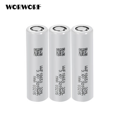 MSDS UN38.3 Piles à basse température 18650 3200 mAh Cellule à ions de lithium cylindrique