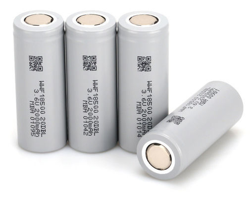 NCA Cathode basse température 18650 Cellules au lithium cylindriques de grande capacité