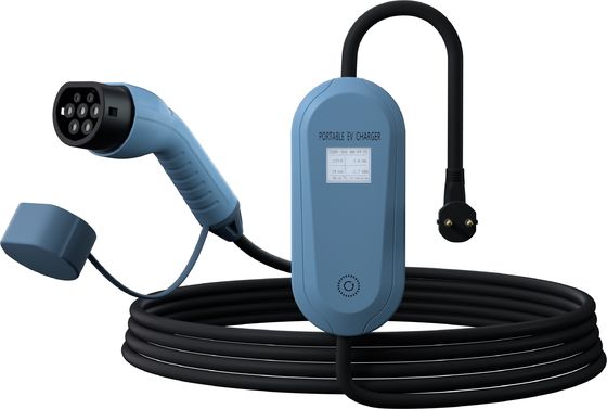 16A 220V point de recharge pour voiture domestique UN38.3 Ev Rechargeurs domestiques avec écran