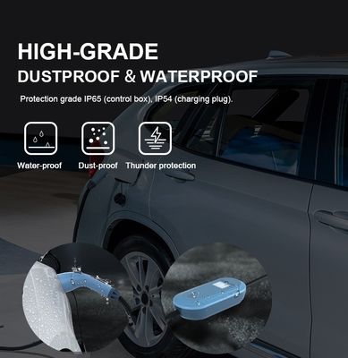 UN38.3 Chargepoint Chargeur pour la maison Chargeur pour voiture monté sur le mur 3.5kw 16A