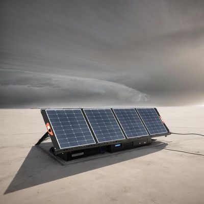 Panneau photovoltaïque solaire à énergie solaire de 60 W avec silicium monocristallin