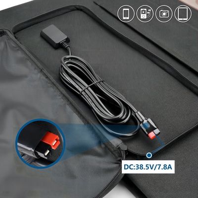 Panneau solaire portable monocristallin 300W Film solaire pliable