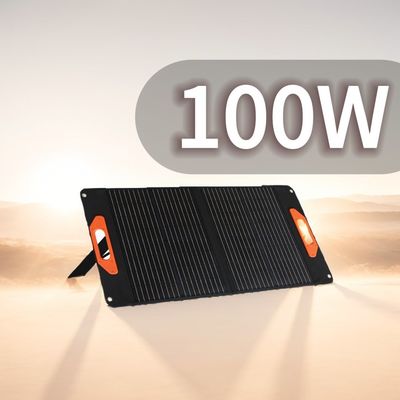 Sortie en courant continu 19V/5.3A 100W Panneau solaire pliable pour activités extérieures