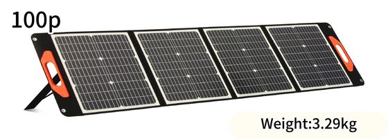 Une centrale photovoltaïque portable en plein air avec panneau solaire