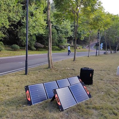 Générateur de panneaux solaires certifié CE 120W Panneaux solaires portables pour camping