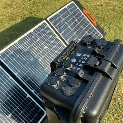 Chargeur solaire pliable mono silicium de 400 W