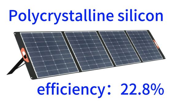 Panneaux photovoltaïques portables de 200W à 300W Meilleurs panneaux solaires pour les urgences