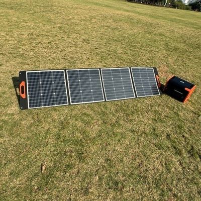 Kit de panneau solaire pliable à charge rapide personnalisé Panneau solaire portable de 100w