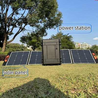 MSDS Panneaux solaires au silicium monocristallin 400W Chargeur de panneau solaire pliable