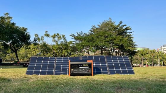 MSDS Panneaux solaires au silicium monocristallin 400W Chargeur de panneau solaire pliable