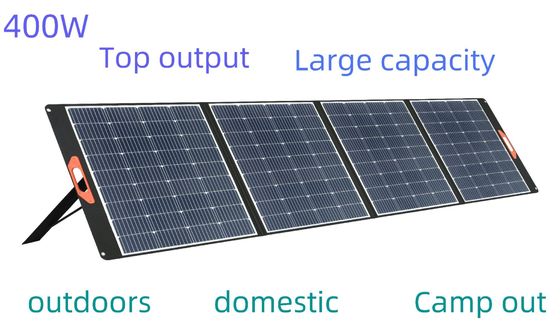 22Efficacité de conversion de 0,8% Panneau solaire portable pour smartphones Ordinateurs portables Camping