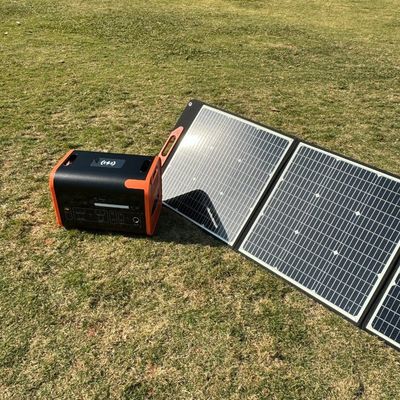 Panneaux solaires pliables légers de 60W avec un service après-vente et une haute efficacité.