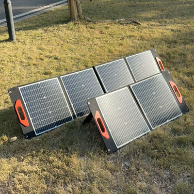 2.2kg Demande personnalisée Centrale solaire de 60W Mini Home Camping Panneau pliable