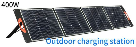 Panneau solaire portable au silicium monocristallin pour l'alimentation dans le système de stockage d'énergie