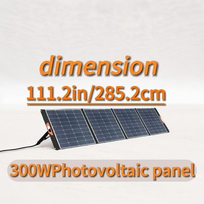 Panneaux solaires pliants flexibles de 300 watts Panneau solaire monocristallin pliable PV