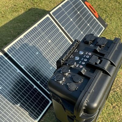 Panneaux solaires portables mobiles de 100 W Solutions énergétiques durables