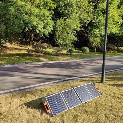 CE 200w Panneau solaire pliable étanche Panneau solaire portable mono silicium
