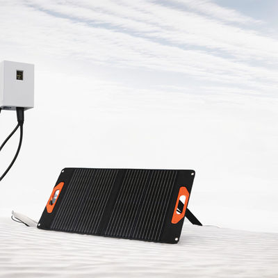 Système de panneaux solaires portables monocristallin 50W 60W 100W 200W pour l'alimentation électrique