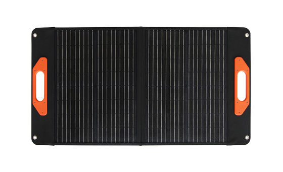 Système de panneaux solaires portables monocristallin 50W 60W 100W 200W pour l'alimentation électrique