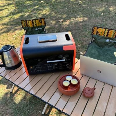 Camping en extérieur Énergie portable centrale solaire 2048wh 2200W LiFePO4 batterie
