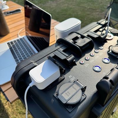 Générateur d'énergie solaire portable de sortie de courant alternatif maximal 15A pour la recharge à domicile et en extérieur