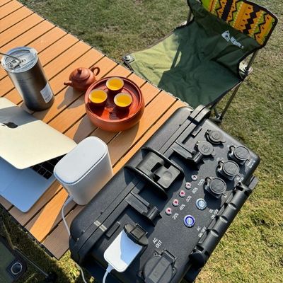 Banque d'alimentation à batterie au lithium portable pour les stations de recharge de camping et de maison