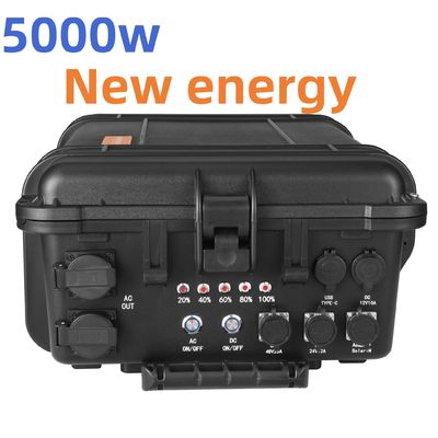 Banque d'alimentation électrique à onduleur rechargeable avec 110V/220V
