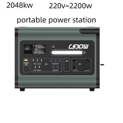 405*275*303 mm Lumière de camping et trésor de recharge dans une centrale électrique portable