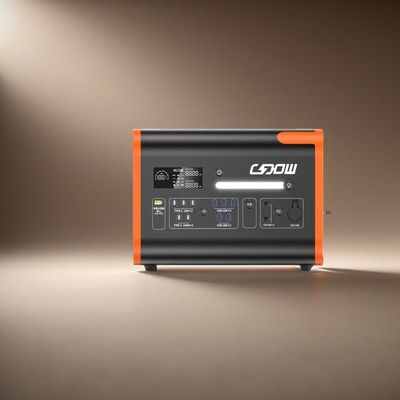 Chargement rapide Capacité nominale 2048wh Lithium centrale électrique portable avec panneau solaire