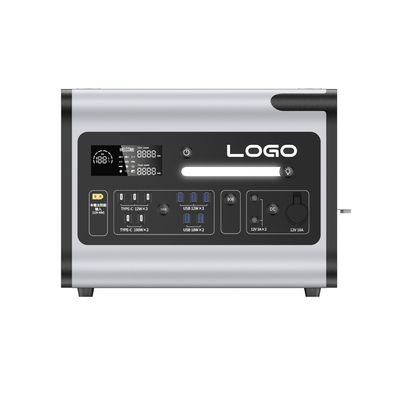 Batterie LiFePO4 Centrale solaire portable de 2000 W pour une solution d'alimentation électrique continue