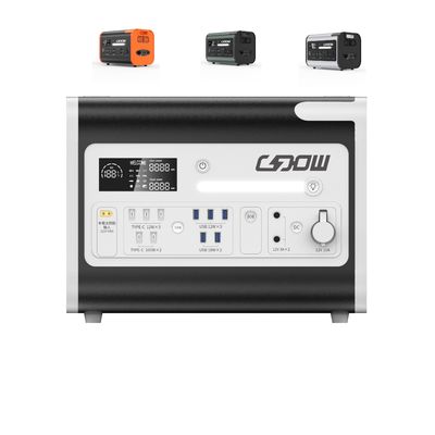 Générateur de batterie au lithium pour la maison/extérieur/situations d'urgence Puissance nominale de sortie 2200W