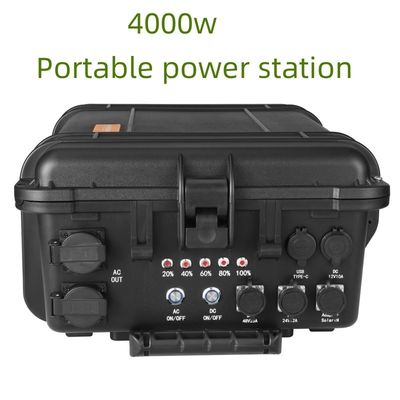 La centrale électrique mobile multifonctionnelle LiFePO4 de 4000 W 220 V pour les situations d'urgence