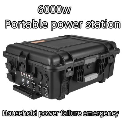 Station électrique mobile à batterie au lithium à haute puissance pour camping de secours d'urgence