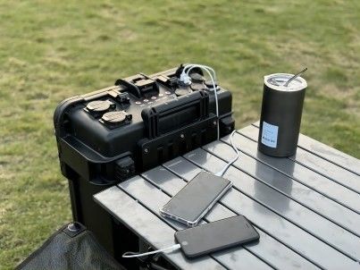 Station électrique mobile à batterie au lithium à haute puissance pour camping de secours d'urgence