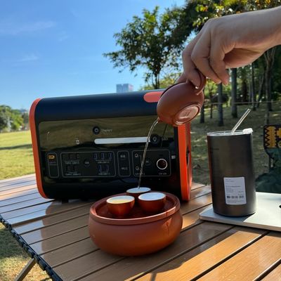2023 2200W 110V-220V Station solaire portable multifonctionnelle avec batterie LiFePO4