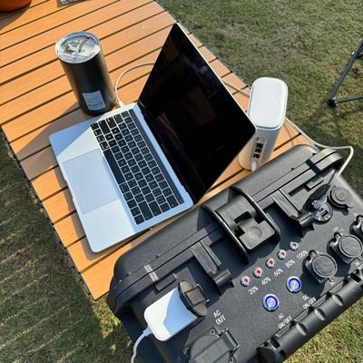 Urgences extérieures à domicile Travail en voiture Station solaire portable 3000W avec batterie LiFePO4