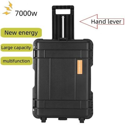 Générateur solaire portable à prise d'aviation 7000W alimentation ininterrompue 110V-220V