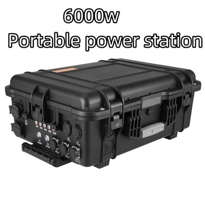 Générateur solaire portable multifonctionnel de grande capacité de 6000W pour la famille et le camping