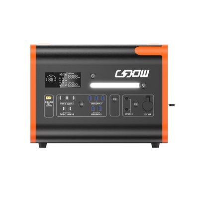 AT22 2000W 2200W LiFePO4 batterie centrale électrique portable pour système de banque d'alimentation extérieure