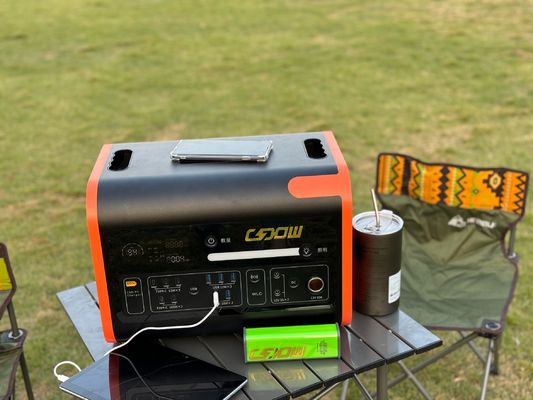 AT22 800W Charge solaire batterie portable centrale solaire pliable pour camping