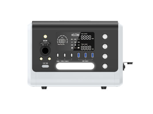 L'alimentation électrique portable à plusieurs scènes de 600 W avec recharge sans fil et batterie LiFePO4