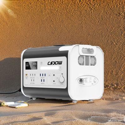 Générateur solaire portable de 25 kg de 2200W à 2400W avec une capacité de 2048wh