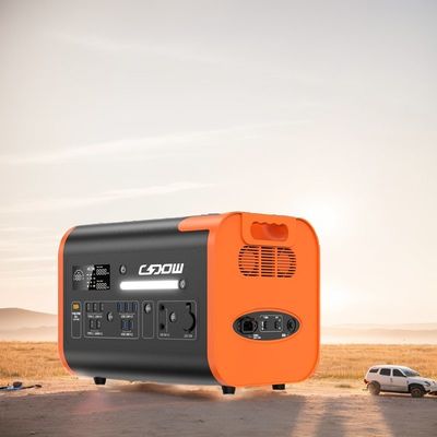 2048wh Capacité nominale centrale électrique portable à recharge rapide 1500W et panneaux solaires
