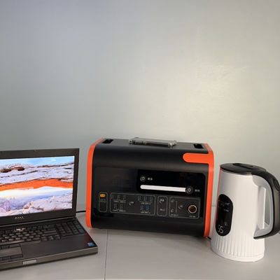 Station d'énergie d'urgence ABS PC en alliage d'aluminium Shell Générateur mobile 220V Sortie CA