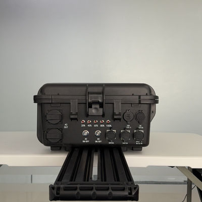 Station électrique portable noire de 3000 W AC haute puissance 220 V Pas de batterie