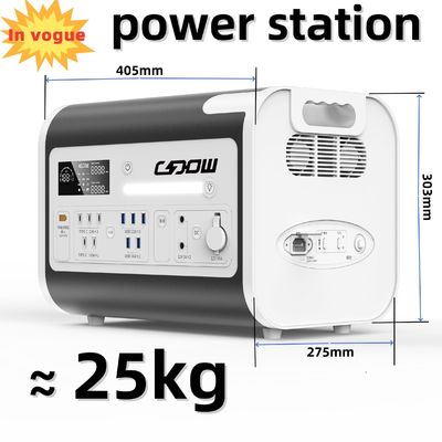 Personnalisation Puissance maximale 4400W Centrale solaire Durable Portable Sortie haute puissance