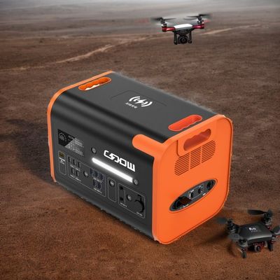 2048wh Station électrique hors réseau 800W ABS PC Shell en alliage d'aluminium